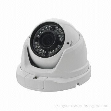 700TVL Vandal-proof IR Dome Camera with 1/3-inch Sony CCD Sensor, 2.8-12mm Varifocal Lens